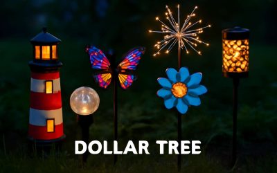 Brighten Your Outdoors with Cozy Solar Light Dollar Tree Finds for Every Budget