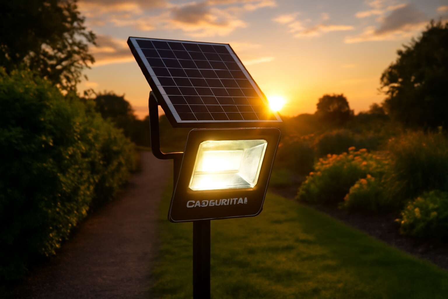 Brighten Your Outdoors with the Ultimate Solar Light 100 Watt for ...