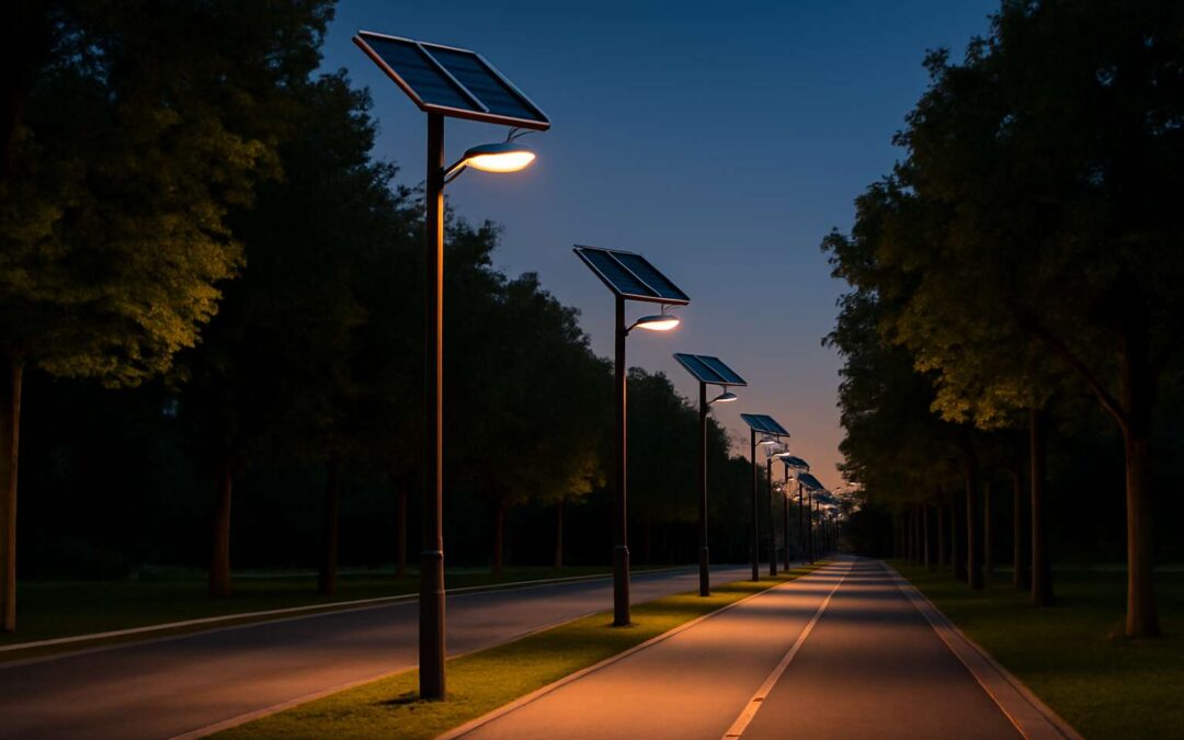 Boost curb appeal with solar lights for street: Brilliant, BudgetSmart Illumination for Safer Nights