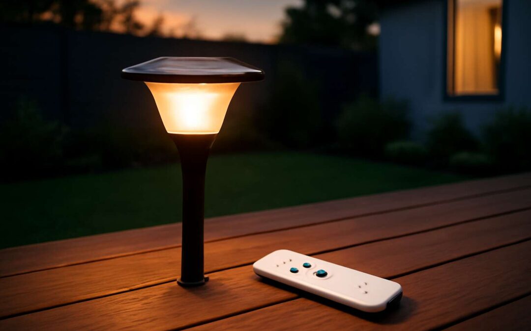 Effortless Outdoor Glow: solar light remote control for easy evenings and vibrant landscapes