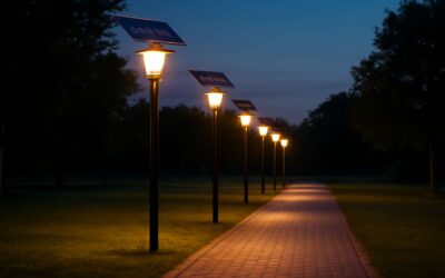 Brighten your garden with solar lights for round poles – stylish, weatherproof, and easy