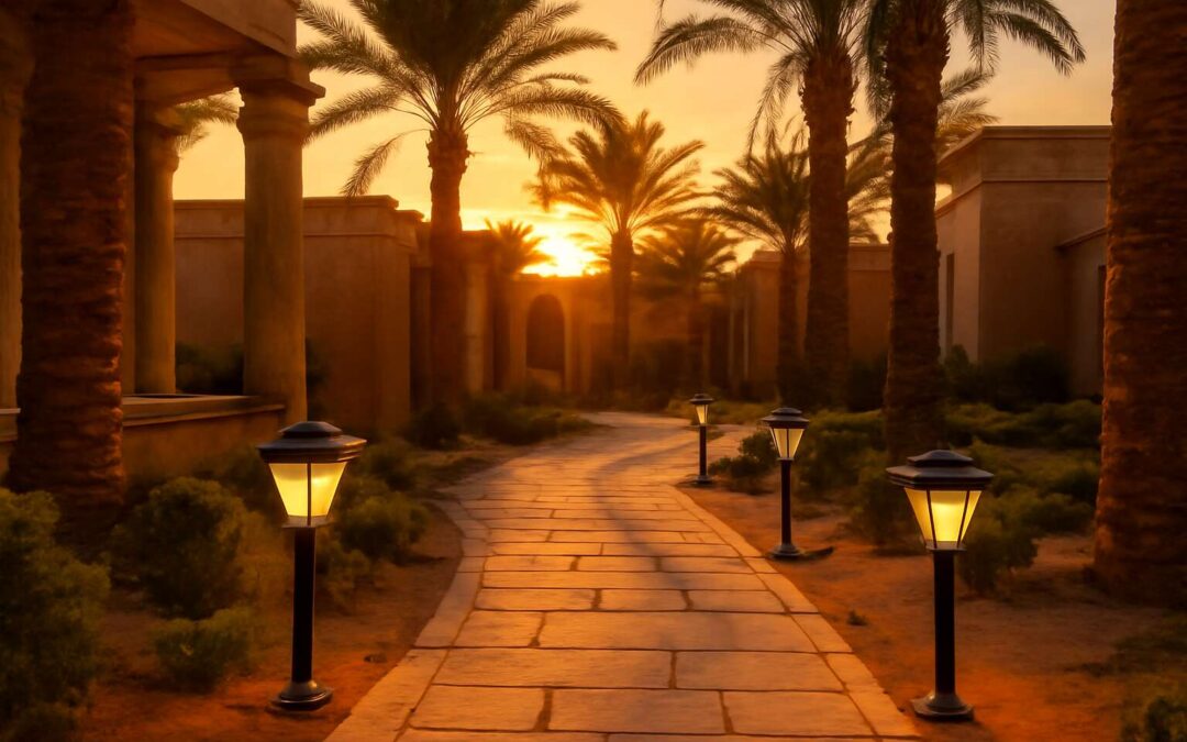 Shine On: solar lights egypt for beautiful, eco-friendly outdoor lighting