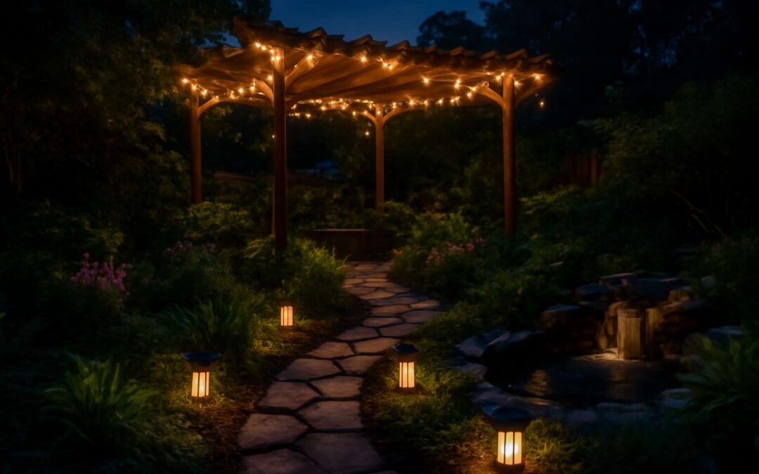 Spark Up Your Garden with solar light garden decor for a magical outdoor glow