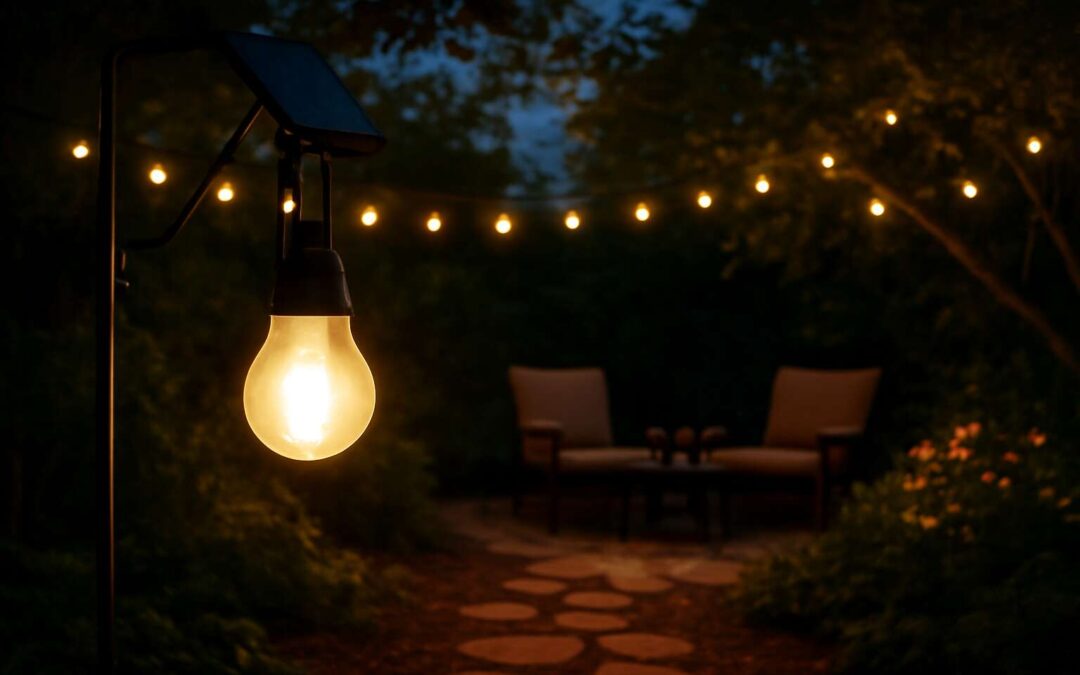 Transform Your Patio: solar light bulb outdoor for eco-friendly, effortless illumination.