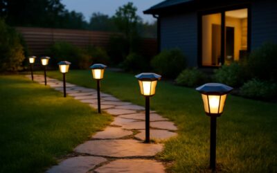 Illuminate Outdoors with solar lights northside electrical for a radiant, eco-friendly yard
