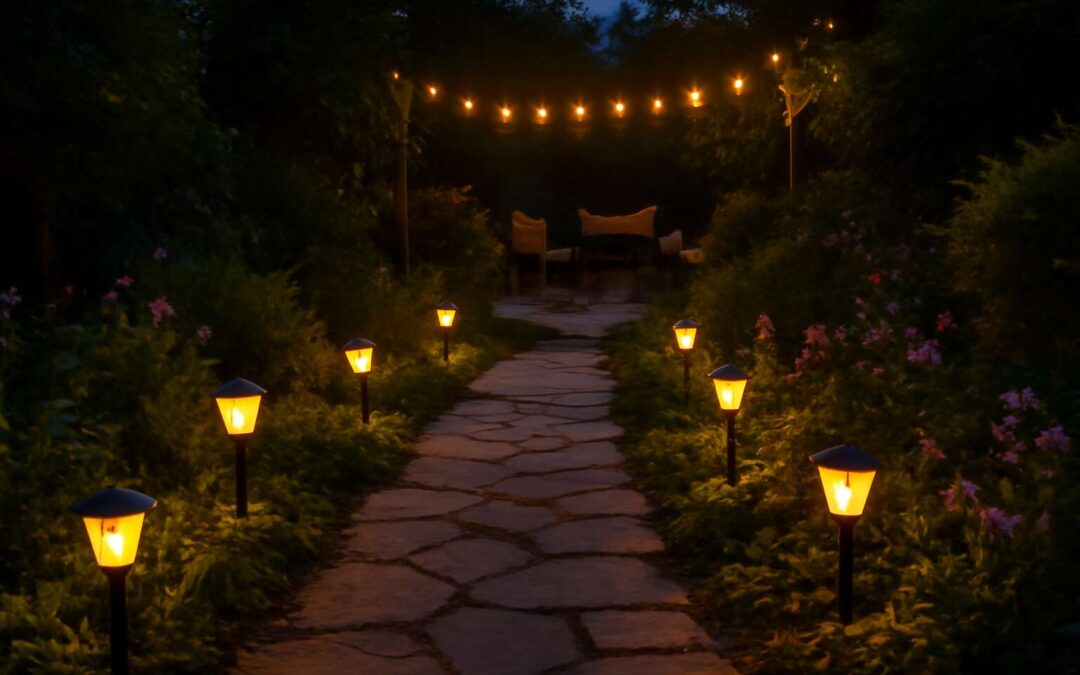 Transform Your Backyard with solar lights outdoor amazon for effortless, dusk-to-dawn glow