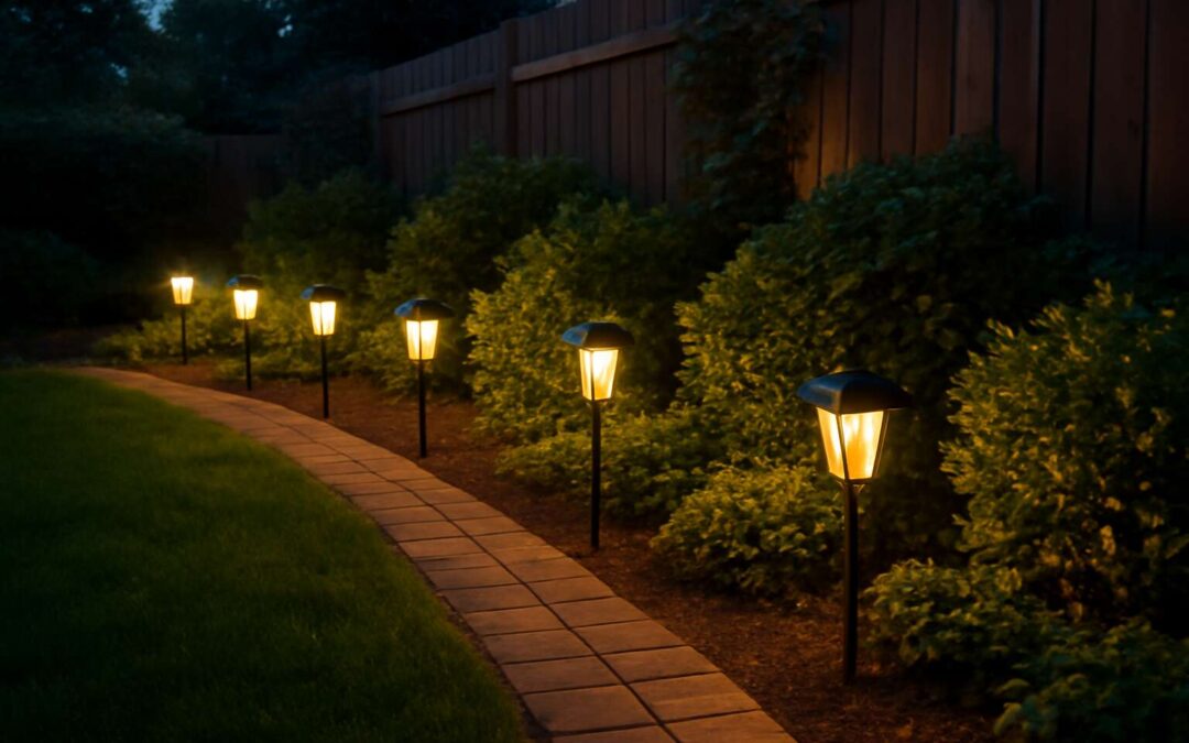 Brighten Your Garden: solar lights to keep deer away and protect tender greens