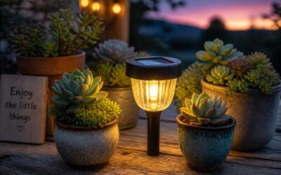 Solar lights mini brighten your garden path with eco friendly glow.