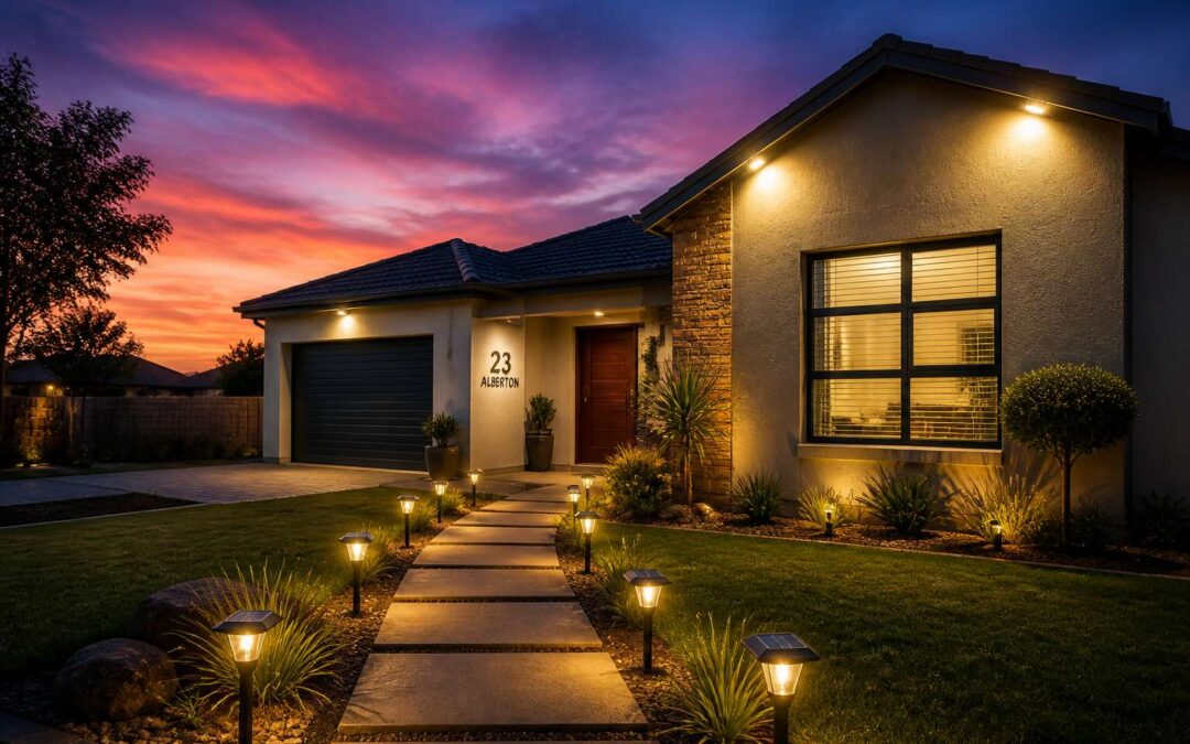 Solar Lights Alberton are the smart choice for home security.